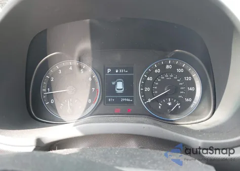 2020 Hyundai Kona Se из США, поврежденный, VIN KM8K1CAA4LU587701